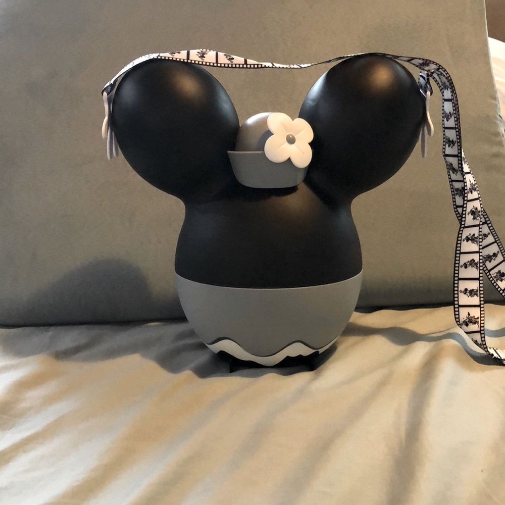 Disneyland Minnie Mouse popcorn container